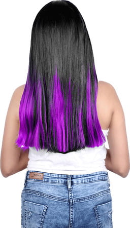 Streak Street Electric Purple Ombre Hair Extensions