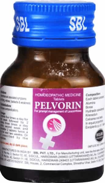 Sbl Pelvorin Tablet 25Gm Pack Of 2