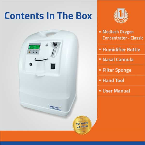 Medtech Oxygen Concentrator - Classic
