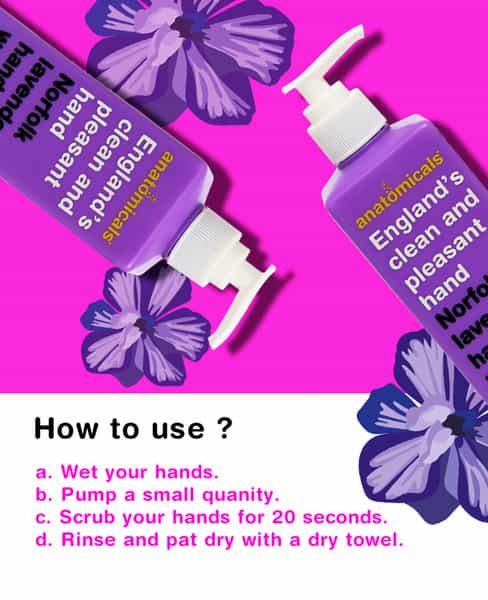 Anatomicals Norfolk Lavender Handwash - 300 Ml