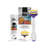 Furr Disposable Body Hair Removal Shaving Razor With Shaving Foam