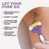 Furr Disposable Body Hair Removal Shaving Razor With Shaving Foam