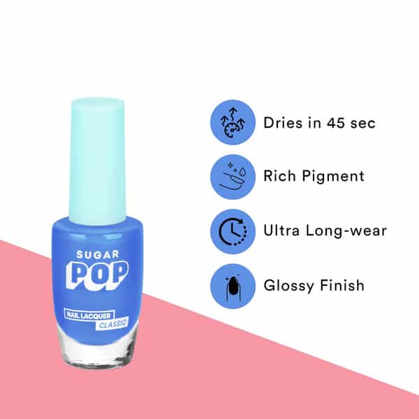 Sugar Pop Nail Lacquer 06 Blue For You