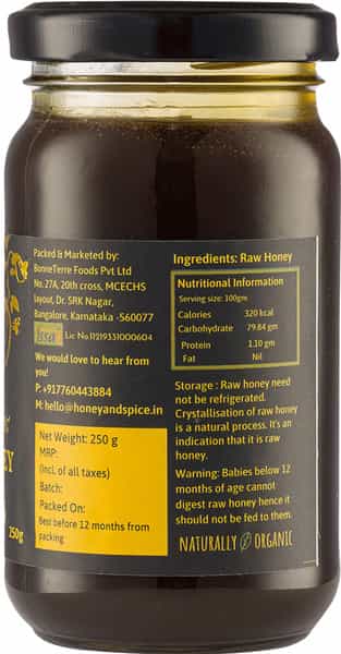 Wild Honey - Eastern Ghats 250G