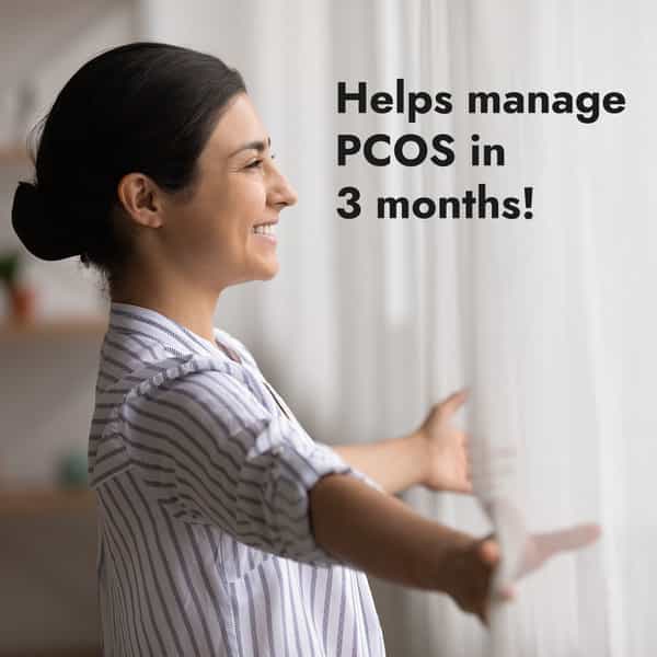 Kapiva Pcos Care Tablets - For Healthy Cycles | Manages Pcos In 3 Months | 60 Caps