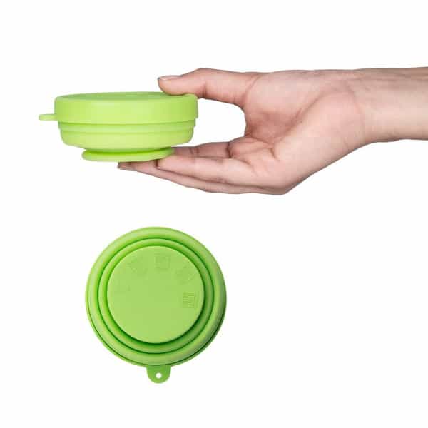 Peesafe Menstrual Cup Sterilizing Container (Pack Of 1N) | Green Menstrual Cup Cleaner