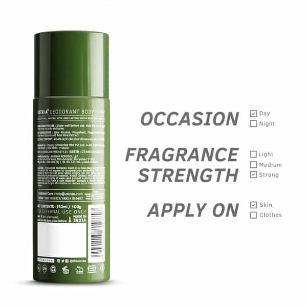 Ustraa O.g Deodorant Body Spray - 150Ml