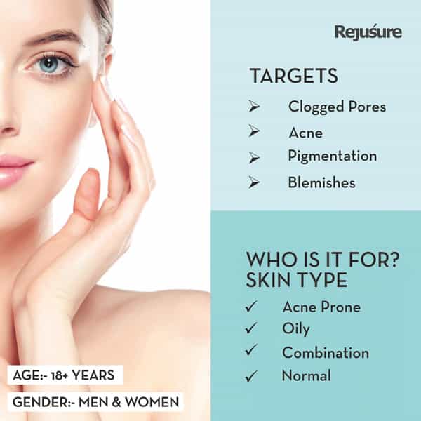 Rejusure 100% Plant Derived Pure Squalane Lightweight Face Oil - 30 Ml