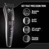 Syska Ultratrim Ht800 Runtime: 30 Min Trimmer For Men (Black Grey)