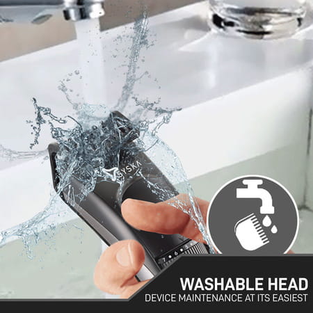 Syska Ultratrim Ht800 Runtime: 30 Min Trimmer For Men (Black Grey)