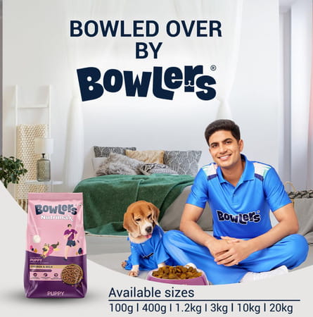 Bowlers Nutrimax Puppy Dry Dog Food | Chicken & Milk |20 Kg | Smooth Digestion & Healthy Coat