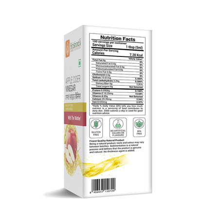 Krishna'S Apple Cider Vinegar 500 Ml