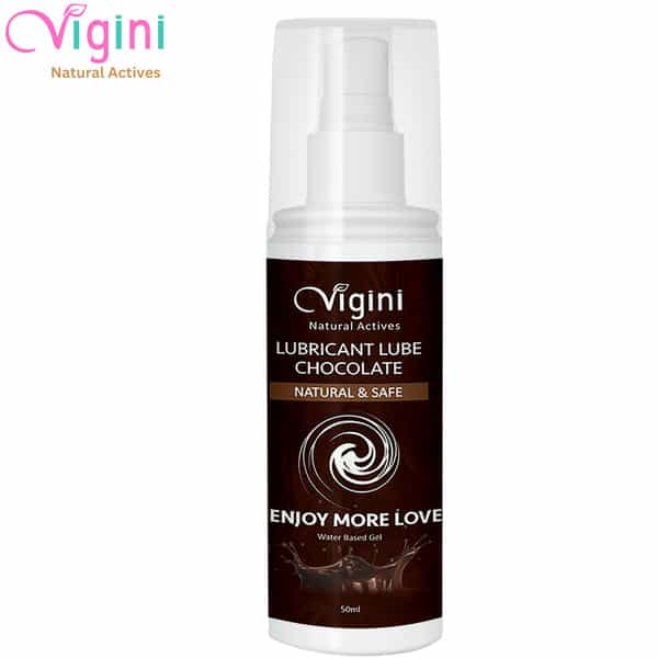 Vigini Intimate Chocolate Sexual Lubricant Personal Lube Non-Sticky Water Based Long Lasting Gel