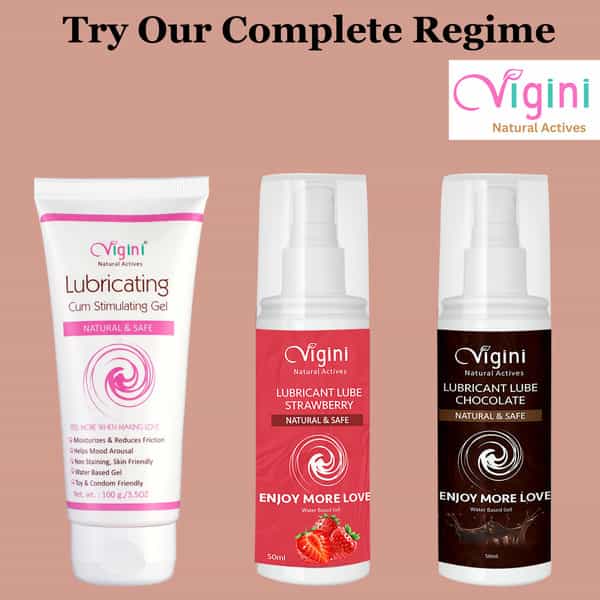 Vigini Intimate Chocolate Sexual Lubricant Personal Lube Non-Sticky Water Based Long Lasting Gel