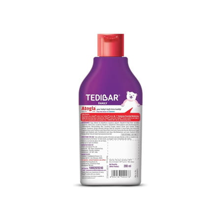 Tedibar Atogla Baby Lotion 200 Ml | Allantoin | Hypoallergenic | Dermatologically Tested