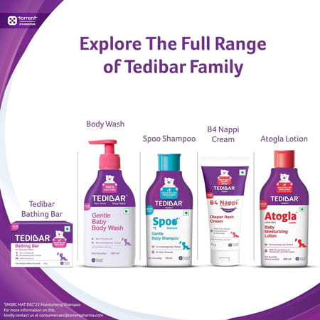 Tedibar Atogla Baby Lotion 200 Ml | Allantoin | Hypoallergenic | Dermatologically Tested