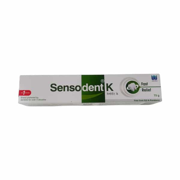 Sensodent K Fast Relief Toothpaste 75 Gm