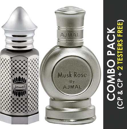 Ajmal Asher Concentrated & Musk Rose Concentrated Combo Pack