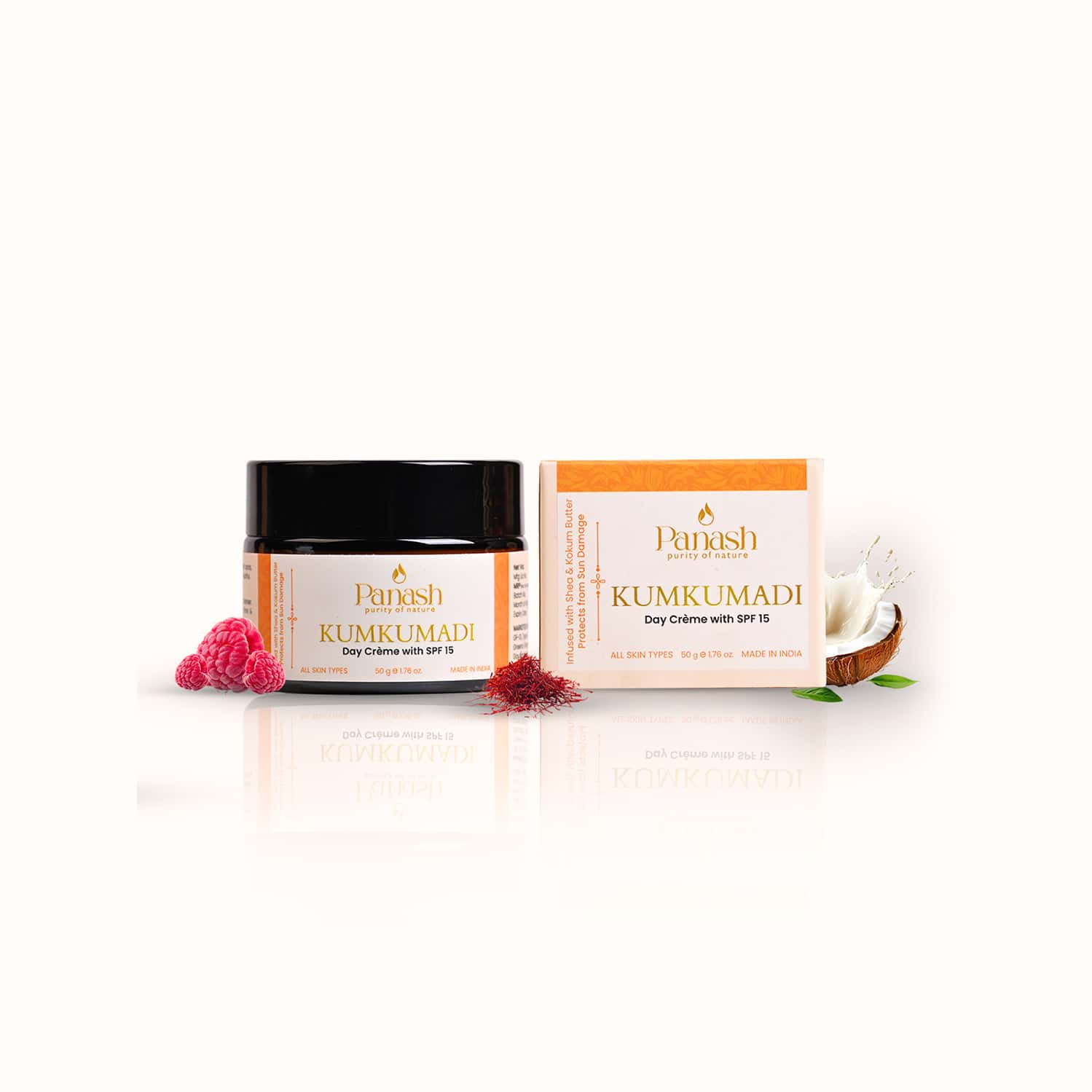 Panash Kumkumadi Nourishing Day CrÈme 50 Gm