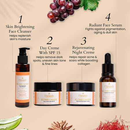 Panash Kumkumadi Nourishing Day Crème 50 Gm