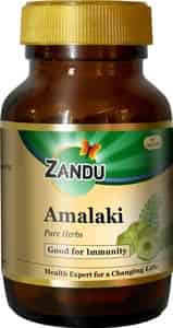Zandu Amalaki Ayurvedic Veg Capsules Bottle Of 60