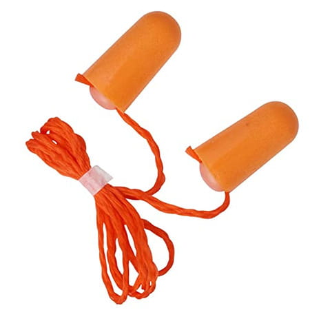 3m Corded Disposable, 1110 Ear Plugs, Extra Soft, Reusable Earbuds Noise Cancellation (Pack Of 30)