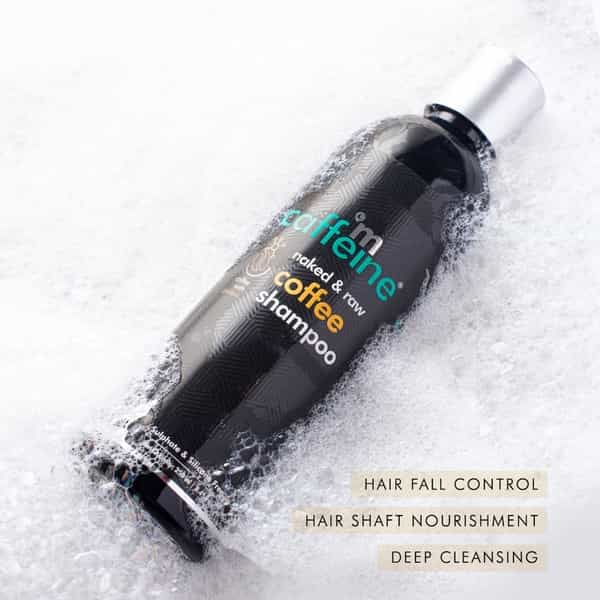 Mcaffeine Coffee Shampoo For Hair Fall Control With Protein & Argan Oil (250Ml)