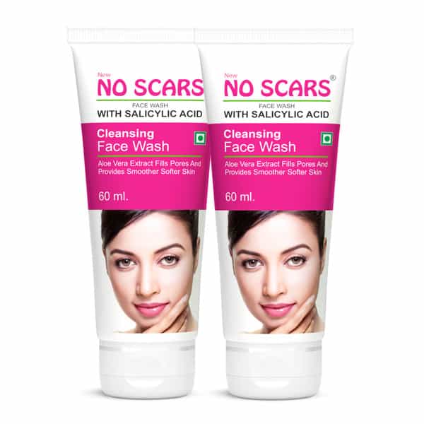 No Scars Aloevera Face Wash 60Ml | Pack Of 2