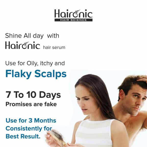 Haironic Salicylic Acid Exfoliating Scalp Oil & Flake Control Hair Serum - 100Ml