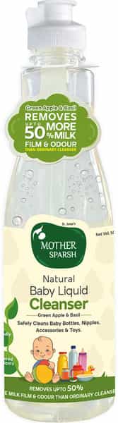 Mother Sparsh Natural Baby Liquid Cleanser Cleanser -500Ml