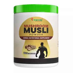A R Ayurveda Mushroom Musli Powder Herbal Nutritional Supplement - 200gm