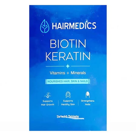 Yumedics Hairmedics Biotin+Keratin Tablets (30tablets)