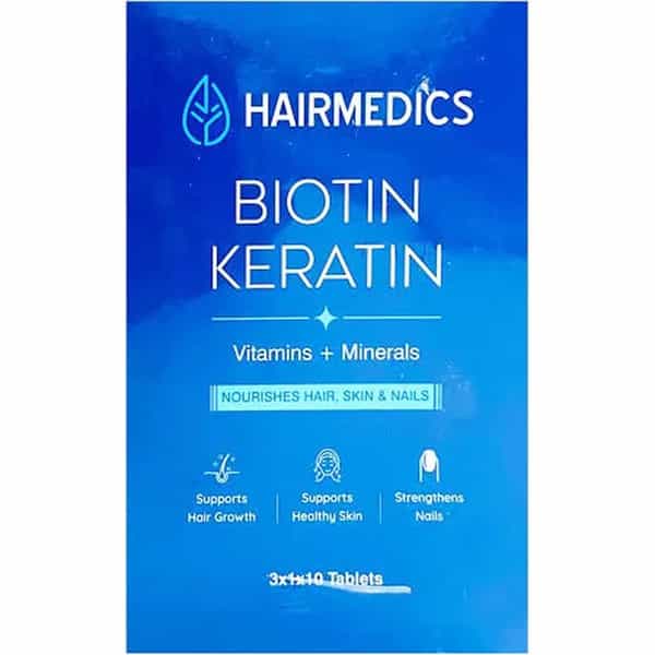 Yumedics Hairmedics Biotin+Keratin Tablets (30Tablets)