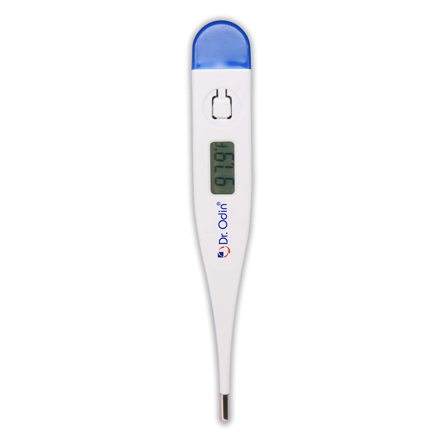 Dr. Odin Dmt101 Digital Medical Thermometer Fda Approved Quick 20 Second Reading Blue