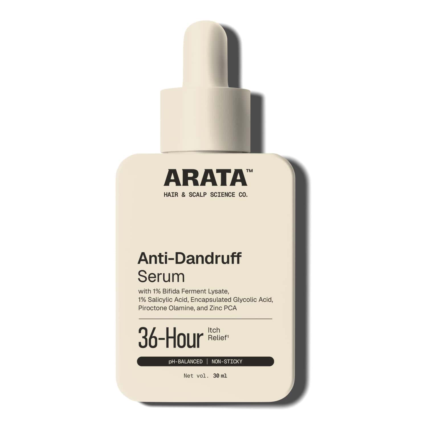 Arata Anti - Dandruff Serum | Controls Dandruff & Relieves Itchy Scalp | 30 Ml