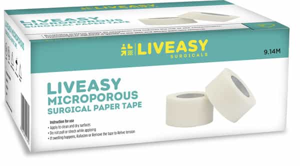 Liveasy Must Haves Diwali Gift Combo Of 4-Cotton Buds|Surgical Role|Surgical Tape| Ors