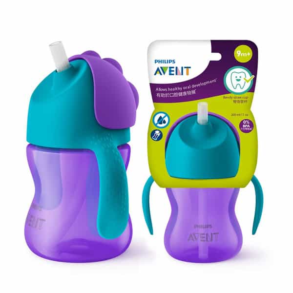 Philips Avent My Straw Cup 200Ml/7Oz (9M+) (Assorted) Scf796/00
