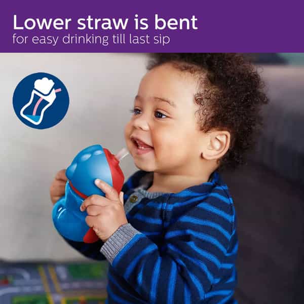 Philips Avent My Straw Cup 200Ml/7Oz (9M+) (Assorted) Scf796/00