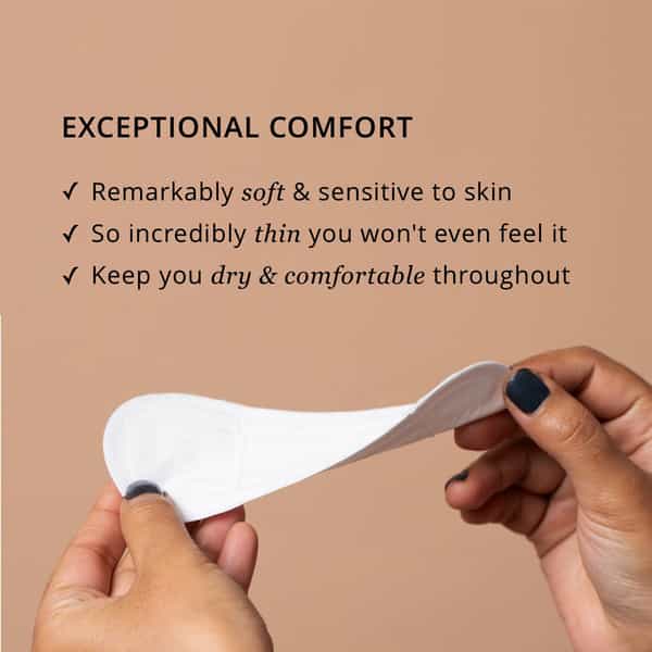 Carmesi Panty Liners - Designed For Sensitive Skin (Pack Of 20)
