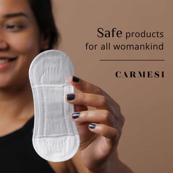 Carmesi Panty Liners - Designed For Sensitive Skin (Pack Of 20)
