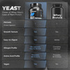 Nutrabay Yeast Protein Powder Rich Chocolate Creme 25g Protein & 6.7g Bcaa Per Scoop Jar 1 Kg