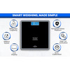 Hoffen Thick Tempered Glass Digital Electronic Lcd Personal Weight Machine (Ho-18-Black)