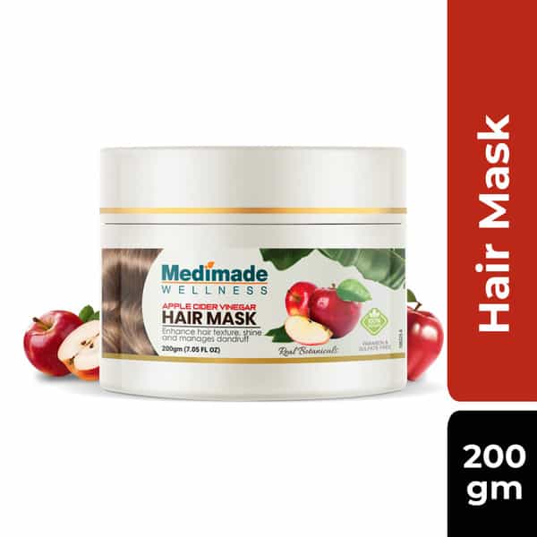 Medimade Apple Cider Vinegar Hair Mask - 200 Gm