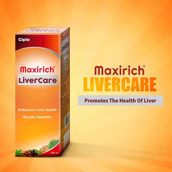 Maxirich Livercare Syrup 200Ml (Pack Of 3)
