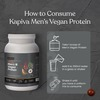 Kapiva Mens Vegan Protein - Chocolate Flavour -100% Plant-Based Protein Protein Shake (1Kg)