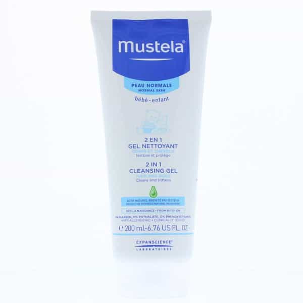 Mustela Hair And Body Wash | White | 200 Ml