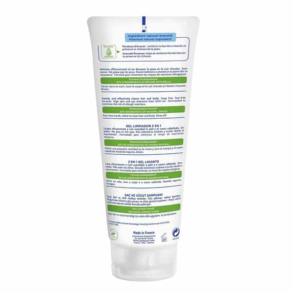 Mustela Hair And Body Wash | White | 200 Ml