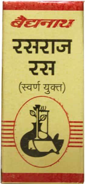 Baidyanath Asli Ayurved Rasraj Ras Gold 10 Tablets