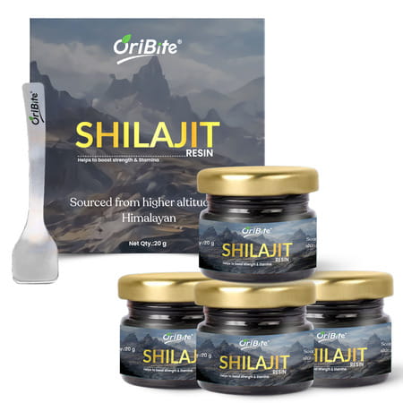 Oribite Natural Himalayan Shilajit Resin For Stamina 20G