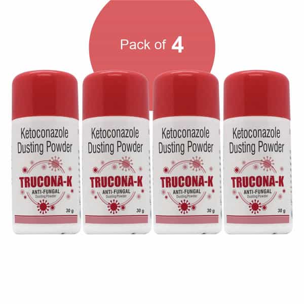 Trucona-K Ketoconazole 2 % Anti Fungal Dusting Powder 30 Gms Pack Of 4